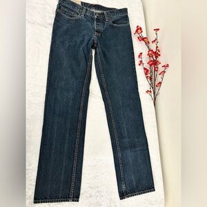 Hollister men’s jeans. Buttoned front. Slim straights. Size: W32 x L32.